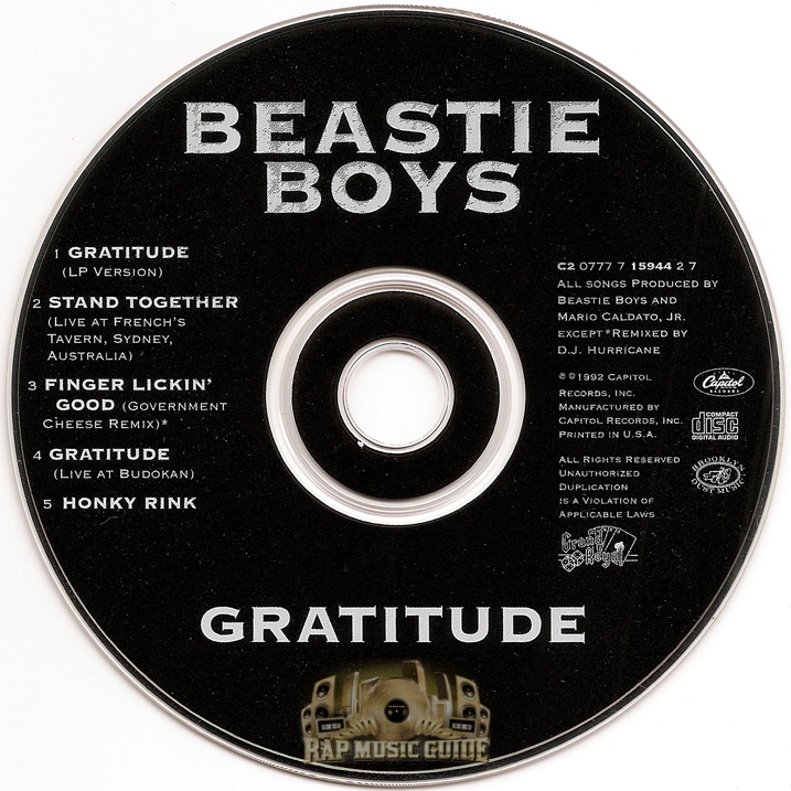 ヒップホップBeastie Boys - Gratitude